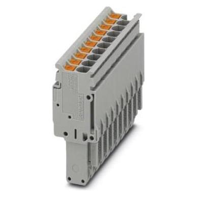 Phoenix Contact Stecker 3211289 PP 2,5/10 Inhalt: 25 St., Elektronikkabel + Stecker, Grau