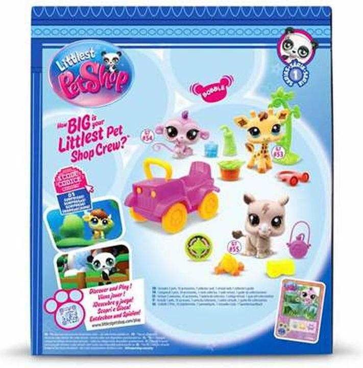 Image du produit Bandai LPS Set 3 Pets Safari & acces. 4+