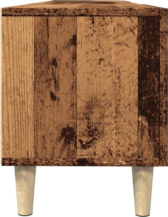 Actual product image vidaXL TV Schrank Tisch Lowboard Fernsehschrank Fernsehtisch Altholz-Optik (180 x 31.5 x 40 cm)
