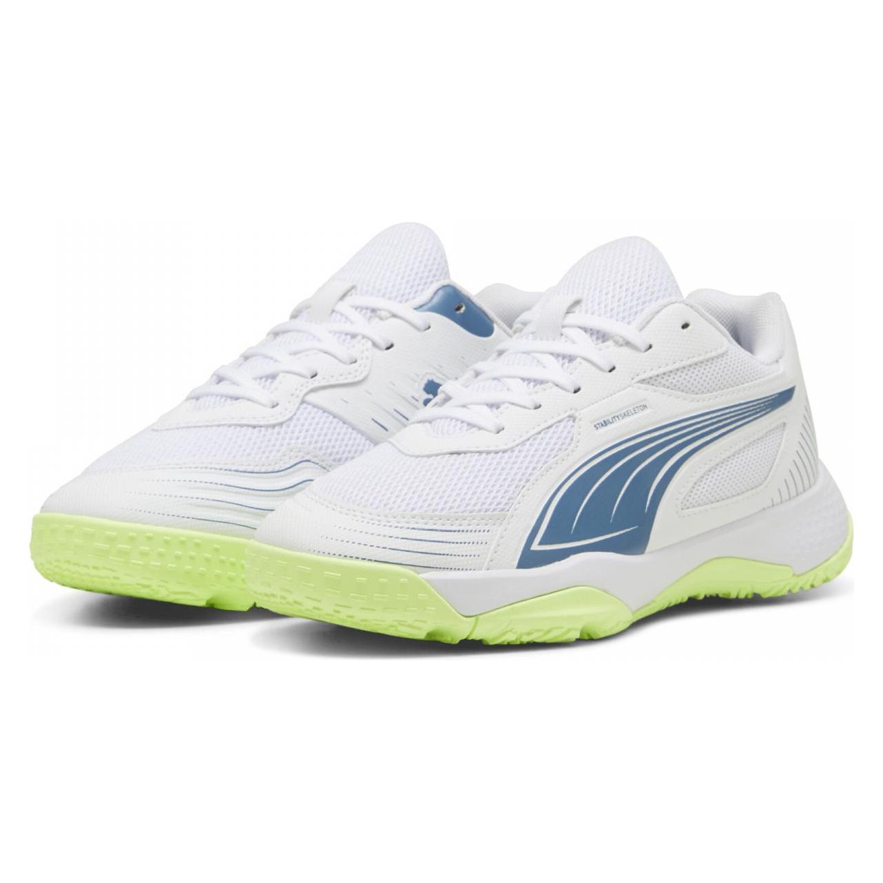 Puma, Jongens, Indoor Schoenen, Zonnevlam Iii Jr (35.5), Paars, Wit