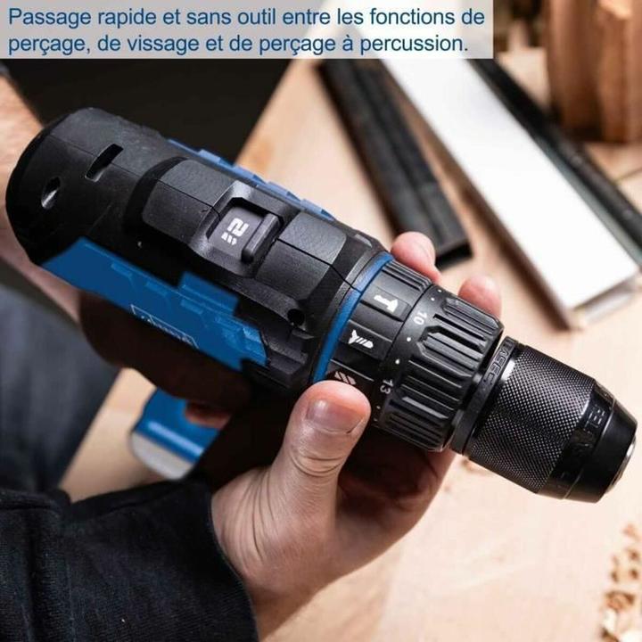 Actual product image Scheppach Cordless impact drill C-CD45-X (DIY)
