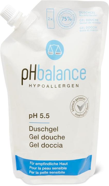 Actual product image PH Balance Shower gel refill bag (500 ml)