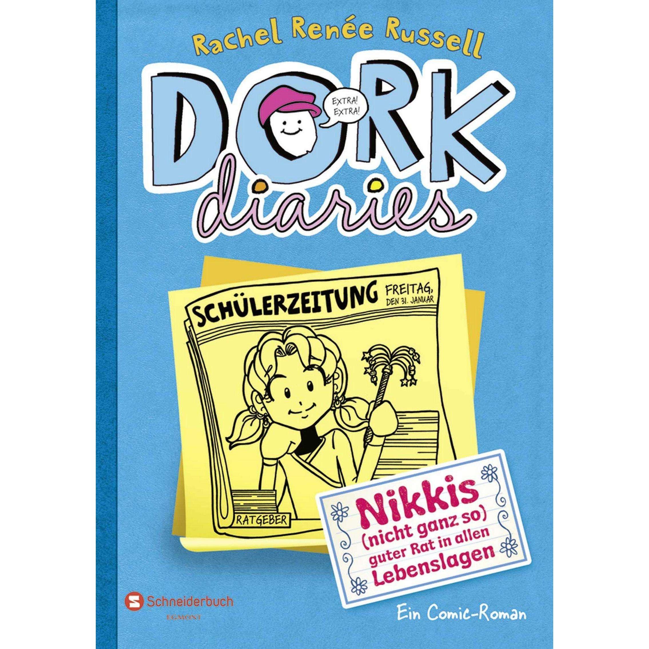 DORK Diaries 05 Nikkis (nicht ganz so) guter Rat in allen, Libro per bambini di Ann Lecker, Rachele Renée Russell