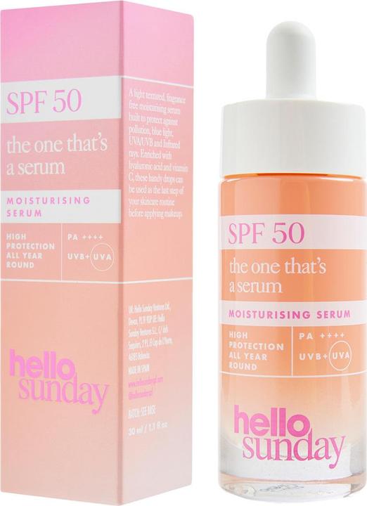 Immagine prodotto Hello sunday quello che è un siero Siero idratante SPF 50 (30 ml)