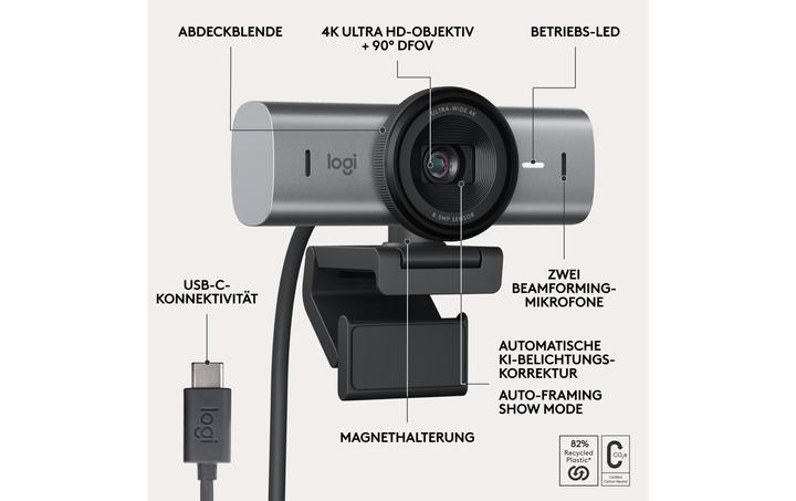 Actual product image Logitech MX Brio 705 for Business (8.50 Mpx)
