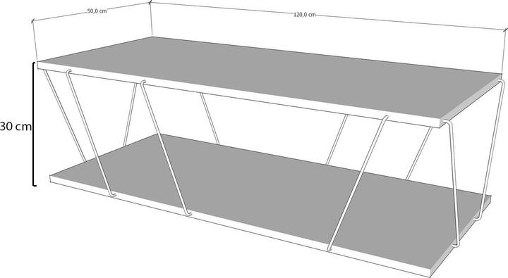 Produktbild Skye Decor Kiaan (120 x 30 x 50 cm)