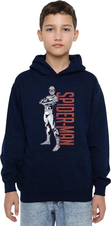 Produktbild Spiderman Hero Stance Kapuzenpullover (128)
