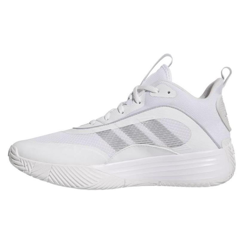 Adidas, Herren, Hallenschuhe, Herren OwnTheGame 3.0 Basketballschuhe (46), Weiss