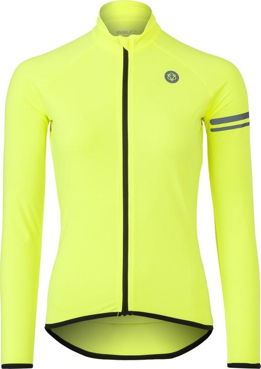 Agu Thermo Fietsshirt Lange Mouwen Essential Dames - Geel - M (M)