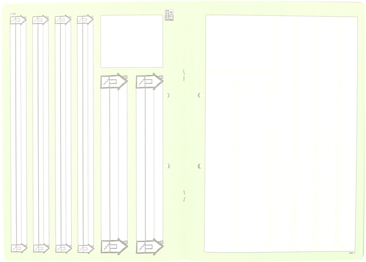 Actual product image Oxford Writing learning notebook, A4 landscape (A4, Soft cover)