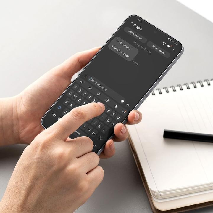 Produktbild Ringke - Easy Slide Tempered Glass (2 pack) - Samsung Galaxy S25 FE - Clear (2 Stk., Samsung Galaxy S25 FE)