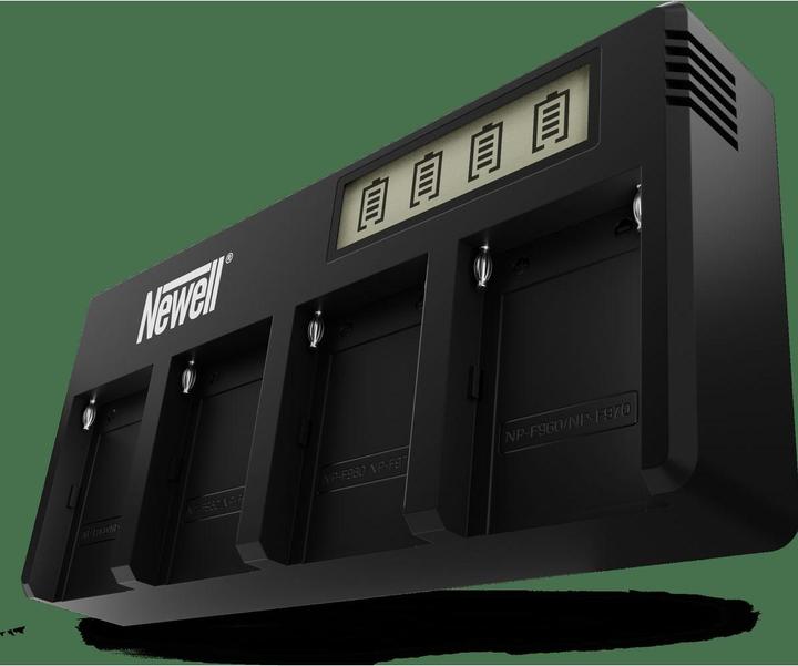 Image du produit Newell DF-4CH Chargeur 4x pour batteries NP-F Sony (Chargeur de batterie d'appareil photo)