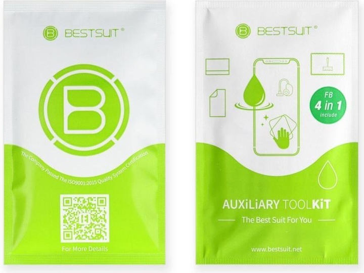 Actual product image Bestsuit Antimicrobial Organic Screen Film (1 Piece, Apple iPhone 14 Pro)