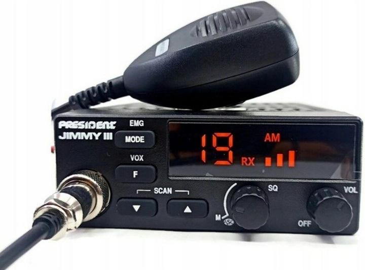 Produktbild President Jimmy III AM/FM CB radio Black (AM, FM)
