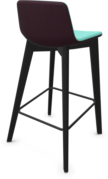 Mint, Bordeaux - Red melange, Black, Ash stained black