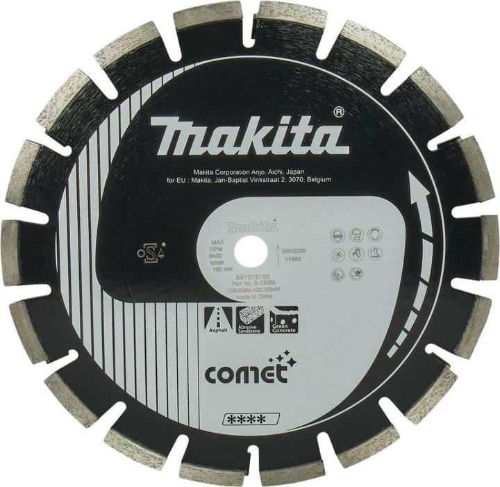 Actual product image Makita Diamond shear 300x20 Asphalt