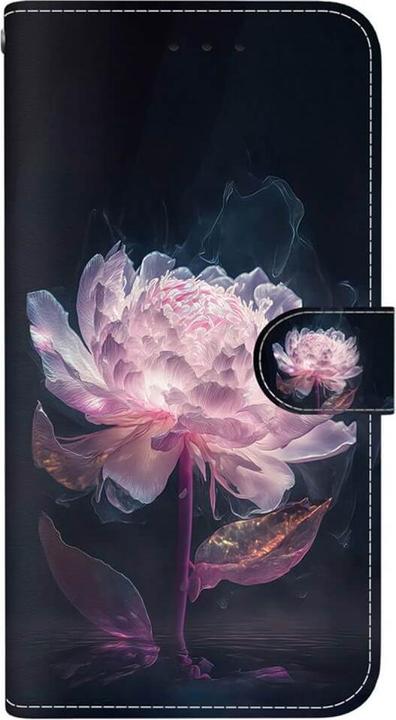 Actual product image Cover-Discount Galaxy S25 - Tasche Hülle mit Blüten Motiv (Samsung Galaxy S25)