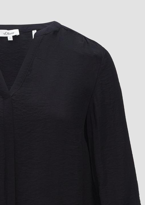 Immagine prodotto s.Oliver Bluse Strukturierte Bluse aus Viskosemix mit Raffung (44)
