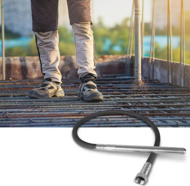 Produktbild Stahlwerk Betonverdichter 900W mit Rüttelflasche 35mm 2m Gesamtlänge Innenrüttler für Betonbau