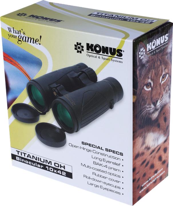 Immagine prodotto Konus Binocolo Titanium Evo OH 8x42 WP (8x, 42 mm)