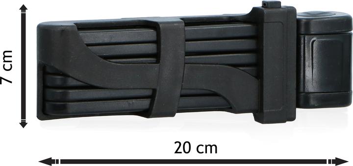 Actual product image Dunlop Folding lock (85 cm)