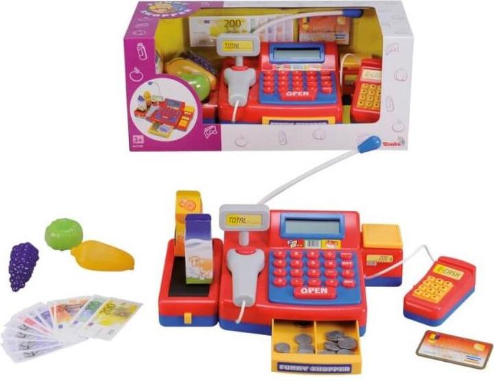 Actual product image Simba Supermarket checkout with scanner