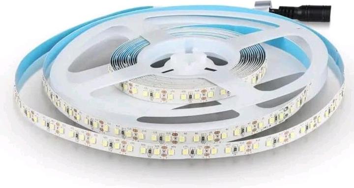 Immagine prodotto V-TAC VT5120 Striscia LED SAMSUNG Chip 2835 120 LED High Lumen 12V IP20 4000K 5m (Bianco neutro, 500 cm, Interno)