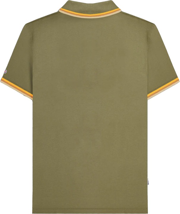 Actual product image Lambretta Mens SS25 Triple Tipped Polo Shirt (L)