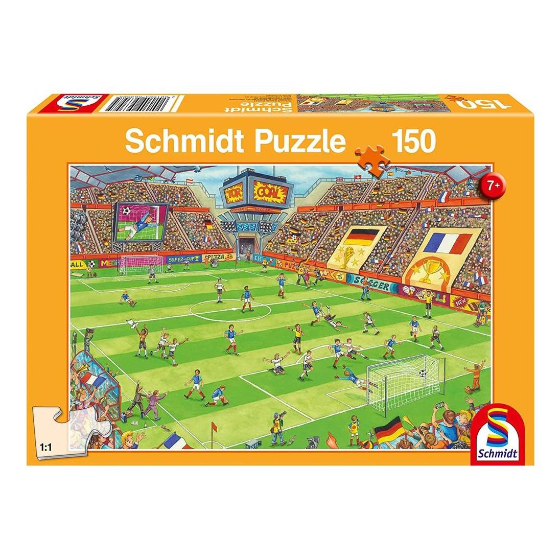 Schmidt Spiele Finale im Fussballstadion (150 Teile)