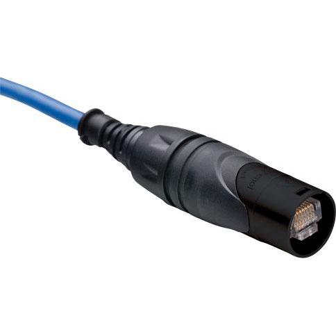 Amphenol Connettore del cavo XLRnet RJ-45, Connettore audio, Nero