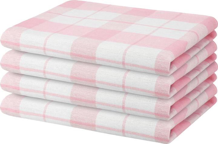 Casativo 4er-Set Geschirrtücher, Küchentücher aus 100% Baumwolle (50 x 70 cm)