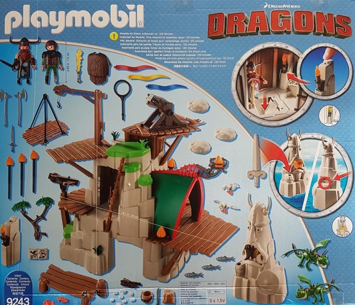 Produktbild Playmobil Berk «Drachenzähmen leicht gemacht» (9243)