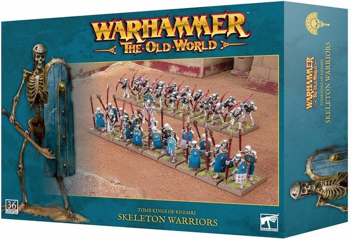Produktbild Games Workshop Warhammer The Old World - TKoK Skeleton Warriors (Kunststoff)