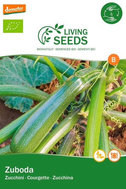 Immagine prodotto Living Seeds Zucchini, Zuboda (Semi di verdura)