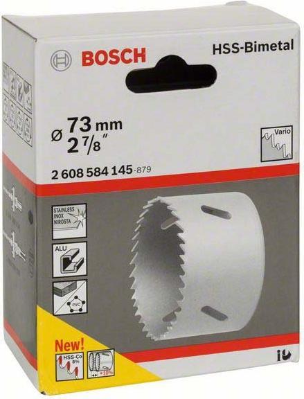 Produktbild Bosch Professional Zubehör Lochsäge HSS-Bimetall für Standardadapter, 73 mm, 2 7/8-Zoll (73 Millimeter)