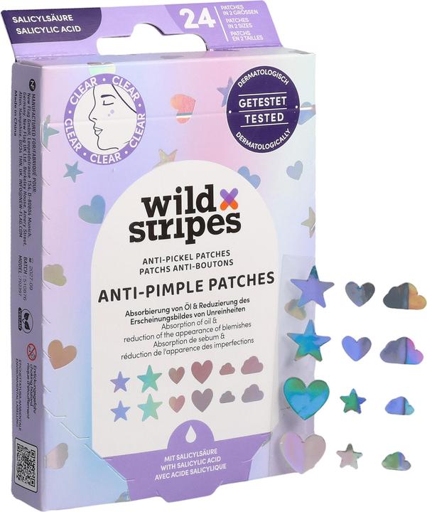 Actual product image Wild Stripes Ant Pickelpfl Salicylsa 24 (24 x)