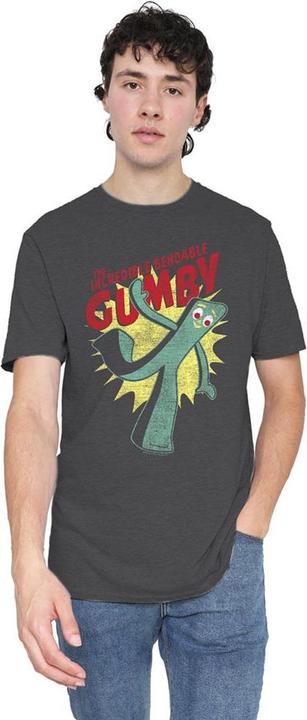 Produktbild Gumby The Incredible Bendable TShirt meliert (M)