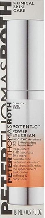 Image du produit Peter Thomas Roth Crème pour les yeux Potent C Power 15 ml (Crème pour les yeux, 15 ml, Journée)