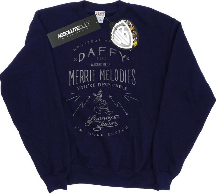 Immagine prodotto Looney Tunes Daffy Duck Despicable Felpa Uomo (M)