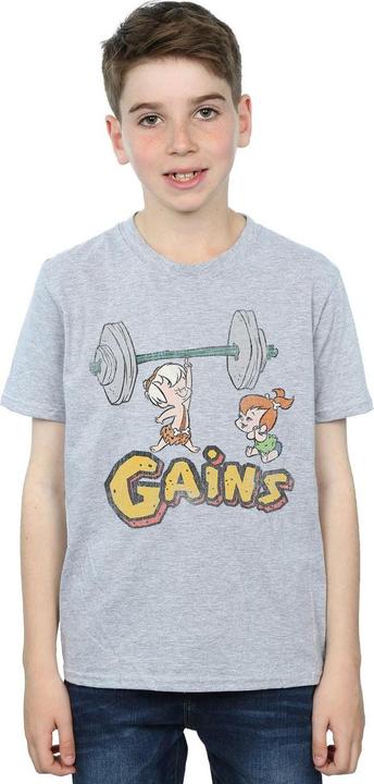 Produktbild The Flintstones Bam Bam Gains Distressed TShirt Jungen (140, 146)