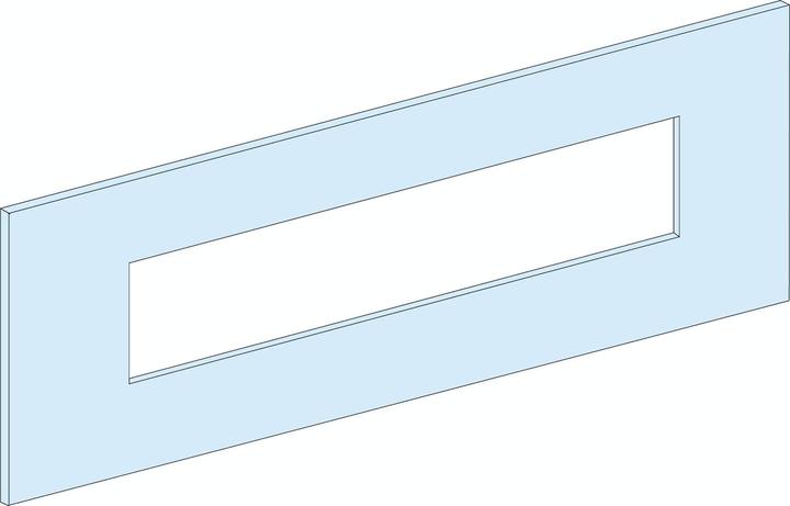 Schneider PrismaSeT-P, Frontplatte, 3x ComPacT INS-INV250,Festeinbau,vertikal,Breite=650mm,Höhe=5Module LVS036