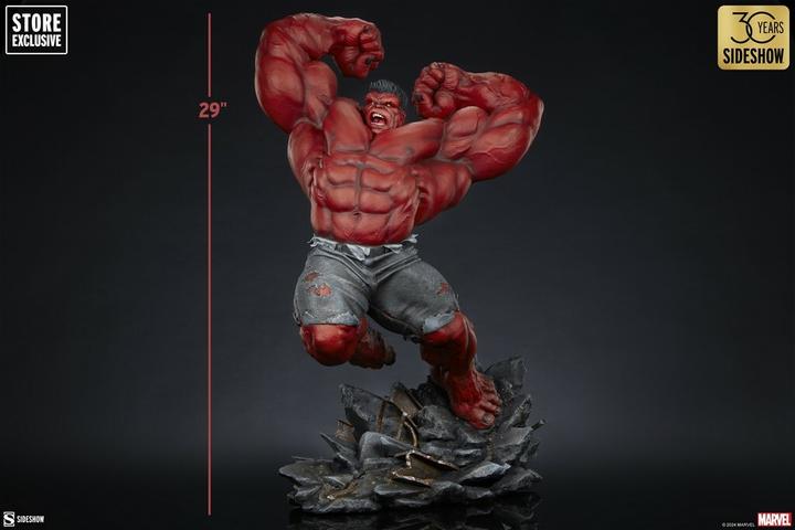 Image du produit Sideshow Marvel statuette Premium Format Red Hulk : Thunderbolt Ross 74 cm