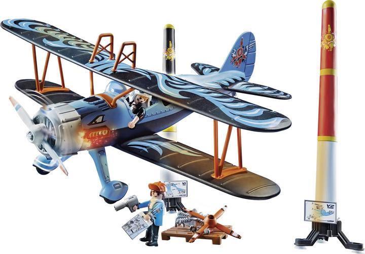Image du produit Playmobil 70831 Air Stuntshow biplan "Phoenix (70831, Spectacle de cascades Playmobil)