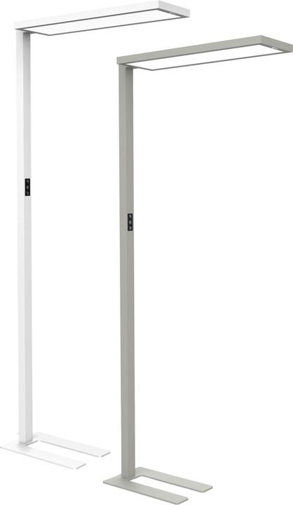 Produktbild Maul LED-Standleuchte MAULsenja, dimmb., Bewegungs-/Lichtsensor - silber (15150 lm)