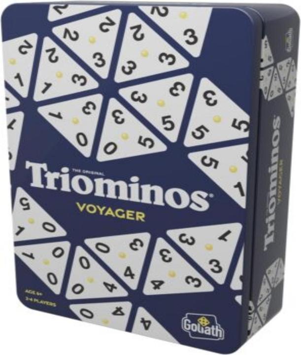 Actual product image Goliath Toys Cans Triominos Travel Edition (German)