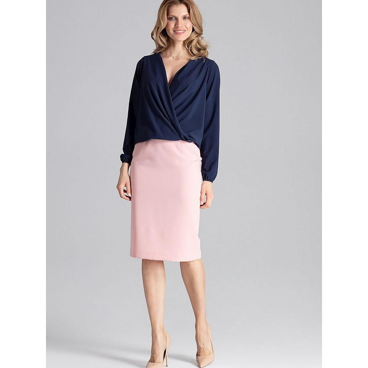 Figl, Damen, Bluse, Bluse, Blau, (M)