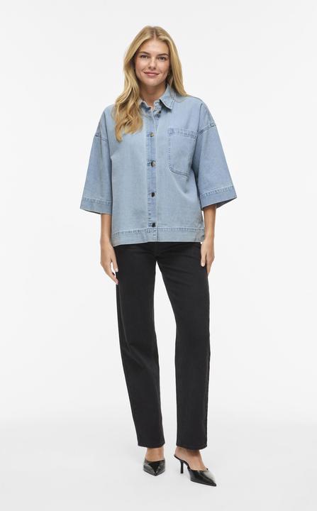 Immagine prodotto Vila VIELMA 3/4-Arm Jeanshemd (40)