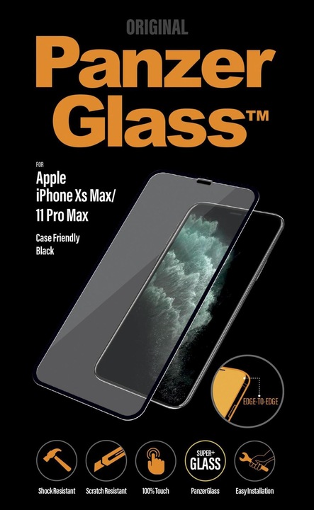 Produktbild PanzerGlass Edge to Edge (1 Stück, Apple iPhone 11 Pro Max, Apple iPhone XS Max)