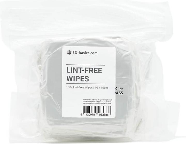 Actual product image 3d-basics Lint-Free Wipes (100 Stk) (Cleaning)
