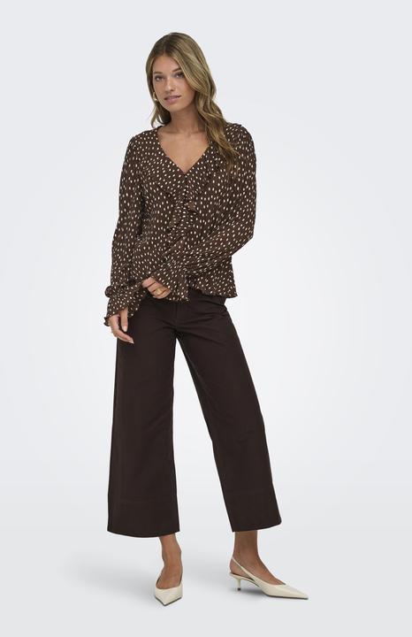 Immagine prodotto Only Onlkafie L/S Frill Top Wvn (S)